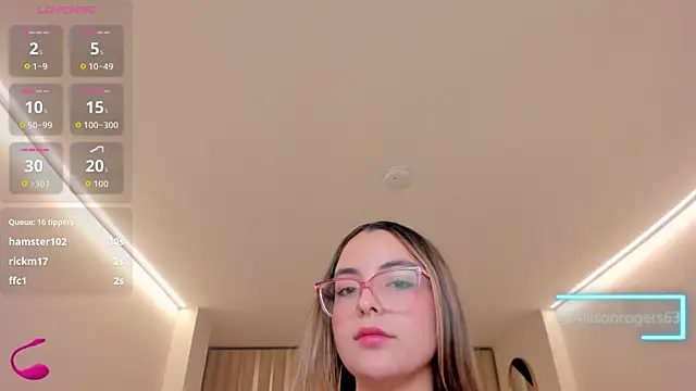 AllisonRogersX webcam