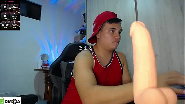 ahntony__69 (M young) - rub lip  and ahegado saliva
