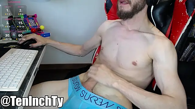 teninchty (Ask my age) - give myself a 2 minute blowjob