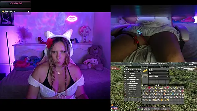 Angie-night webcam