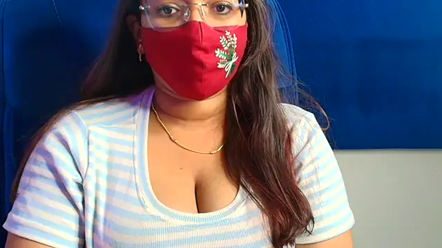 anjali-queen (F young) - Choco Syrup on booobs