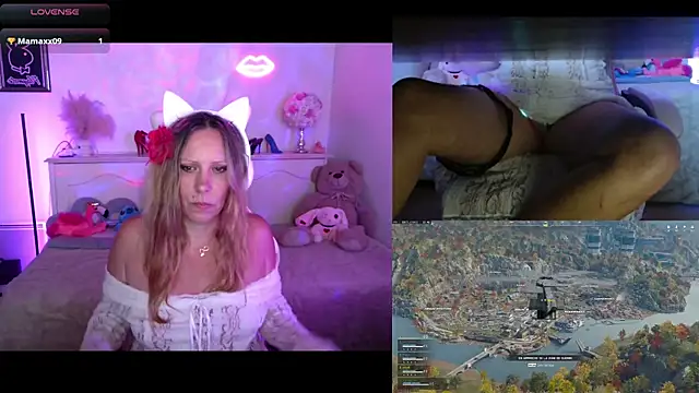 Angie-night webcam