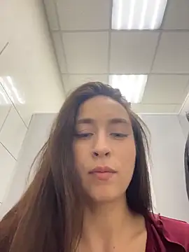 holly_play (F young) - loud messy cum next to URINALS