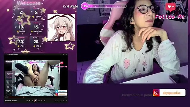abysparadise (F young) - #ahegao #blowjob #dildo-or-vibrator #dirty-talk #doggy-style #fingering #goth #hd #interactive-toys #kissing #masturbation #mexican #oil-show #recordable-publics #sexting #spanish-speaking #trimmed #video-games #ahegao #blowjob #blowjob-ahegao #brunettes #brunettes-blowjob #brunettes-petite #brunettes-young #dildo-or-vibrator #dildo-or-vibrator-young #dirty-talk #doggy-style #fingering #fingering-latin #fingering-young #goth #hd #interactive-toys #interactive-toys-young #latin #latin-blowjob #latin-doggy-style #latin-masturbation #latin-young #lovense #masturbation #mexican #oil-show #petite #petite-latin #petite-young #recordable-publics #sexting #spanish-speaking #trimmed #trimmed-latin #trimmed-young #video-games #young