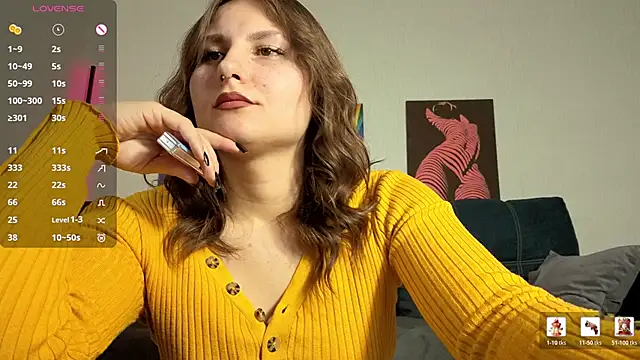 TrixiBell live cam on StripChat