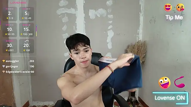 luandy (M twink) - my cum show