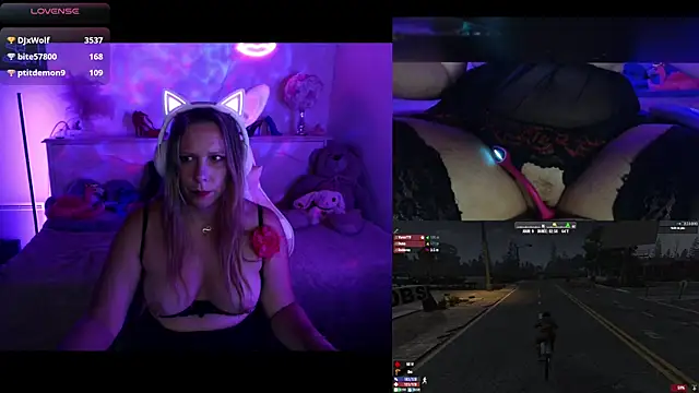 Angie-night webcam