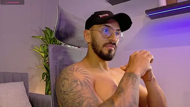 tony_muscle webcam