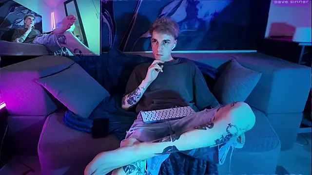 davesinner (M young) - progresive jerk off + cumshow