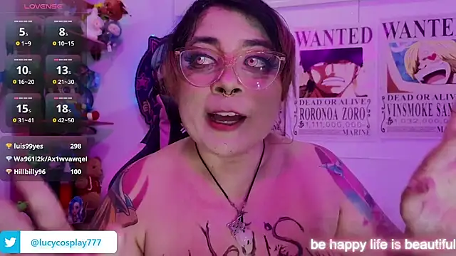 Lucycosplay777 webcam