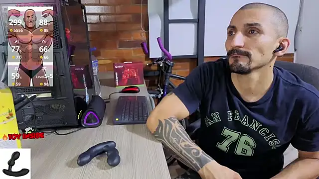Marck_Muscle webcam