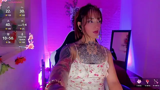 Megan_inked webcam