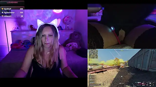 Angie-night webcam