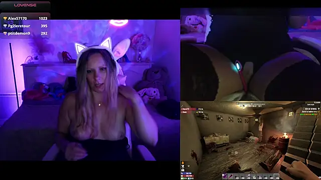 Angie-night webcam