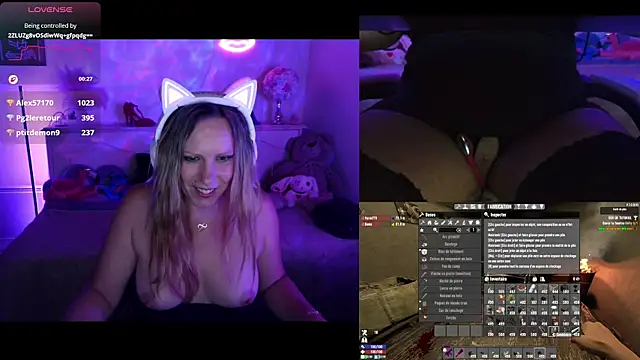 Angie-night webcam