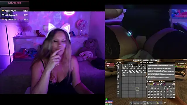 Angie-night webcam