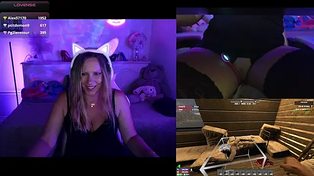 Angie-night webcam