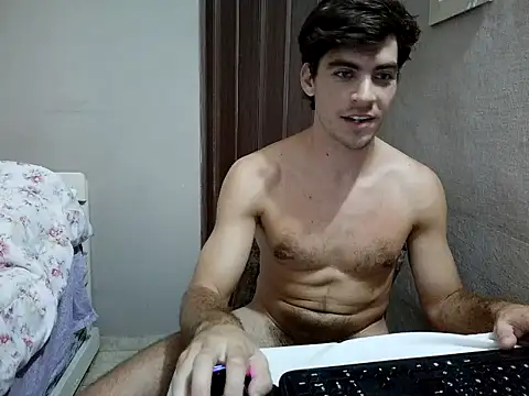 gringodelicius (M young) - Go to Cum Show very hot milk / Doy leche