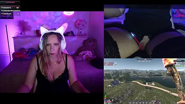 Angie-night webcam