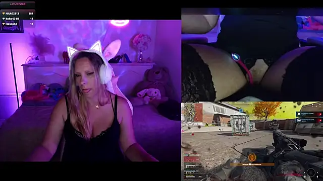 Angie-night webcam