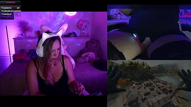 Angie-night webcam