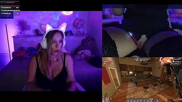 Angie-night webcam