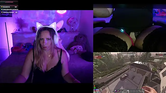 Angie-night webcam