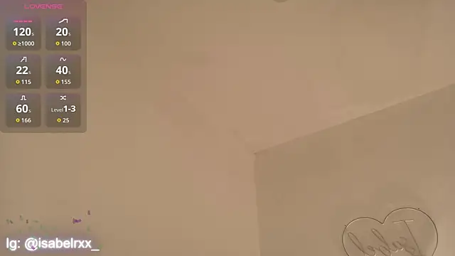 IsabelCortes webcam