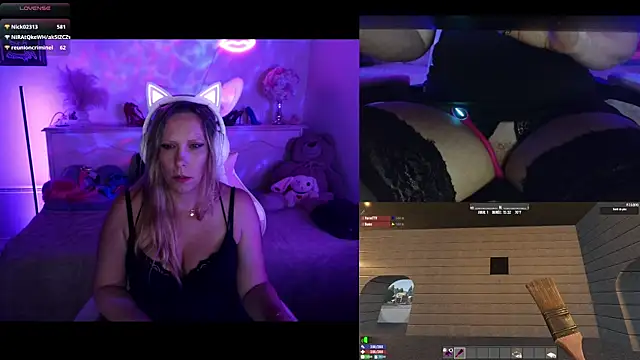 Angie-night webcam