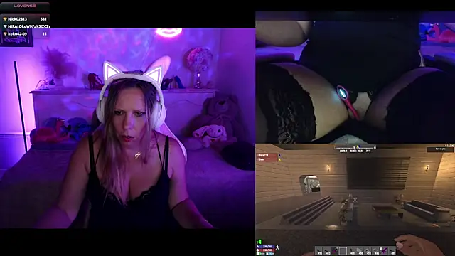 Angie-night webcam