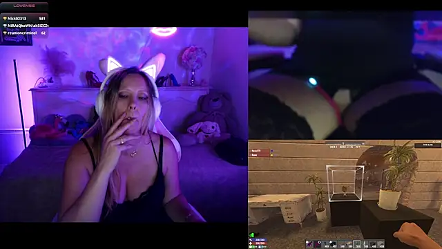 Angie-night webcam