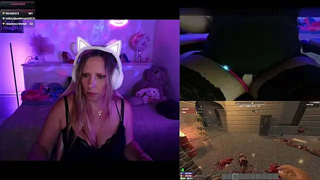 Angie-night webcam