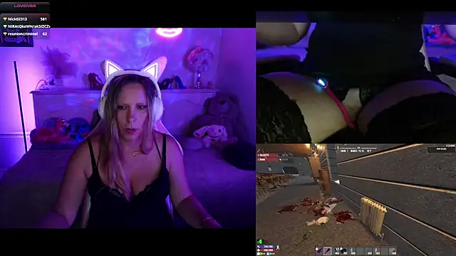 Angie-night webcam