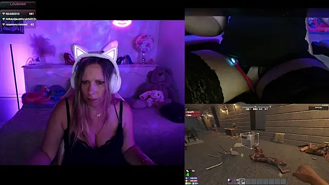 Angie-night webcam