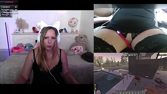 Angie-night webcam