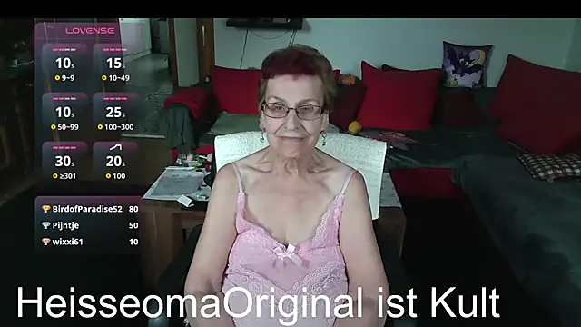 heisseomaoriginal - HeisseomaOriginal's free webcam - UK Sex Cams