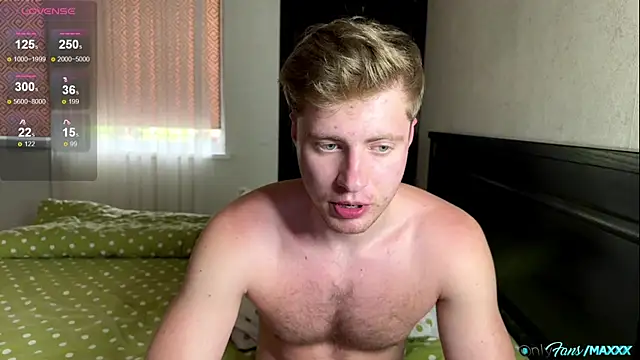 maxhornyblondieman (M young) - CUMSHOW