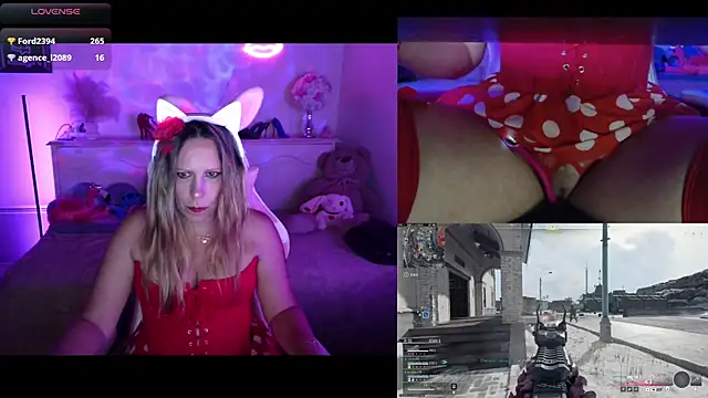 Angie-night webcam