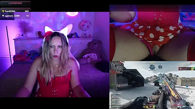 Angie-night webcam