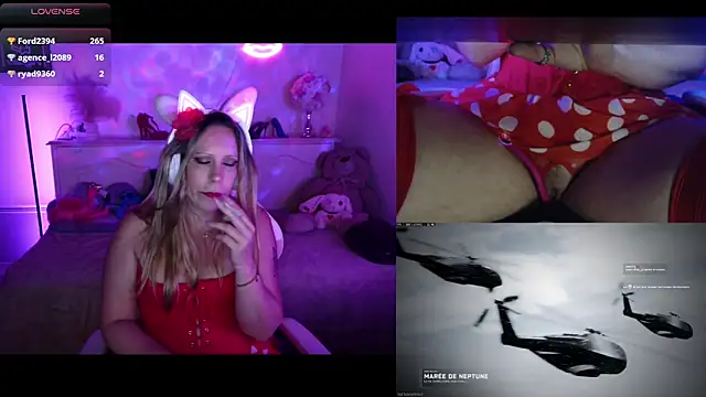 Angie-night webcam