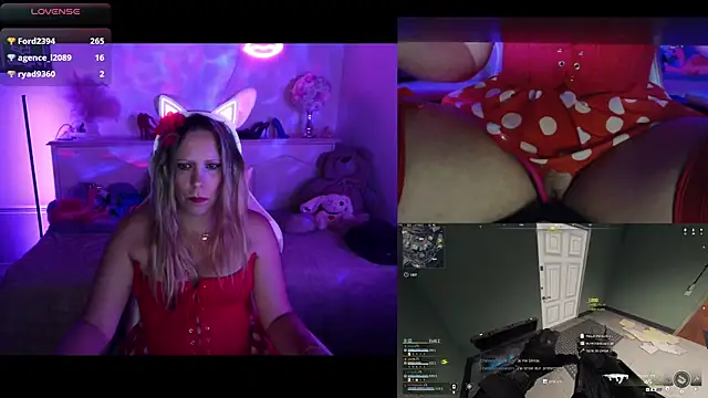 Angie-night webcam