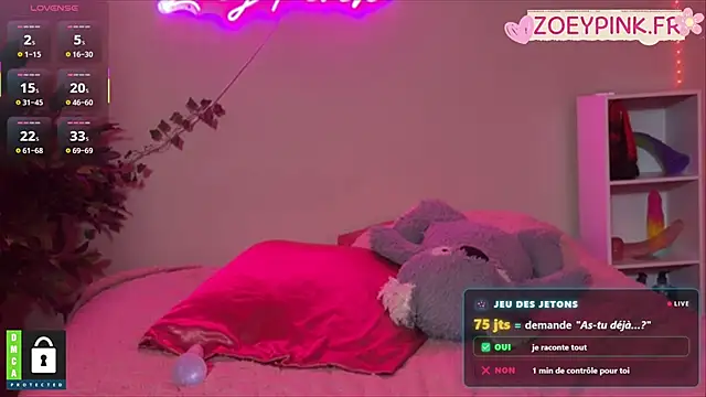 zoeypink webcam