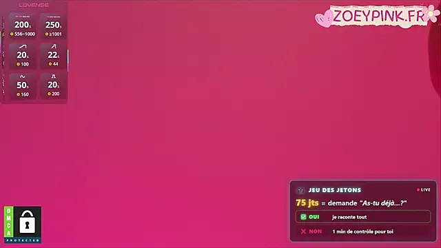 zoeypink webcam