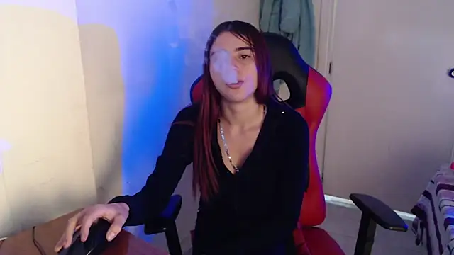 maximesex (F young) - saliva on tits