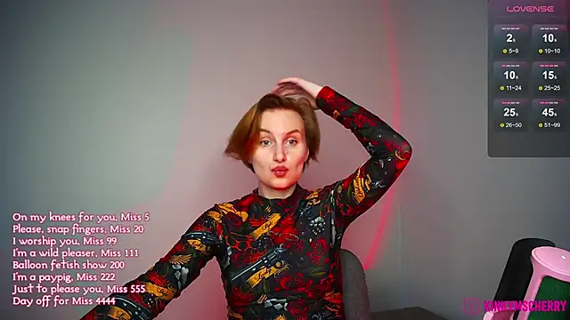 KinkyMissCherry webcam