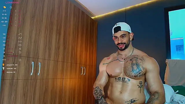 massimo_visconti (M young) - 🔥we jerk off together, milk explosion🔥
