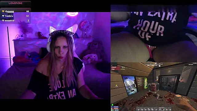 Angie-night webcam