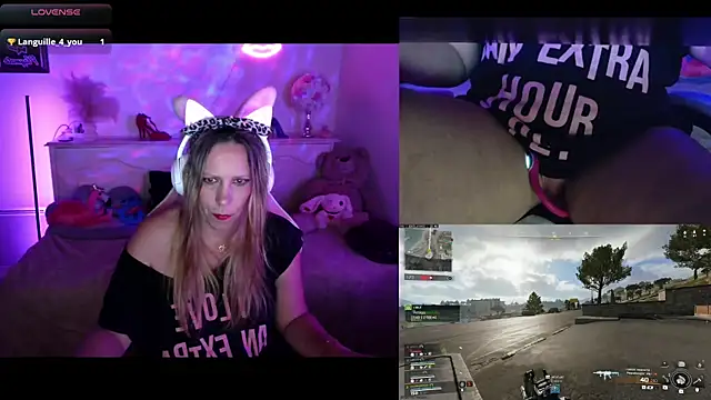 Angie-night webcam