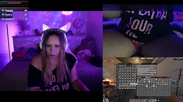 Angie-night webcam