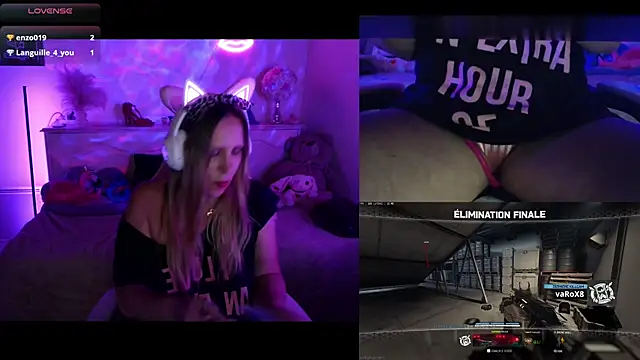 Angie-night webcam